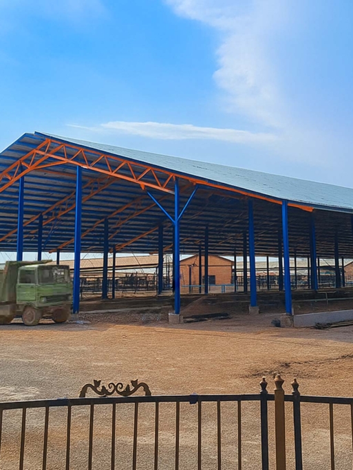 اجرای-اسکلت-فلزی-(ساخت-سوله)